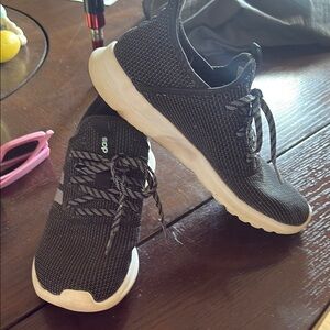 Black Addidas Athletic Sneakers